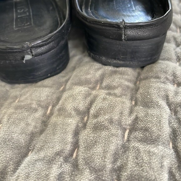 Sol Sana Charli Black Studded Leather Mules Size 37 - Picture 5 of 10